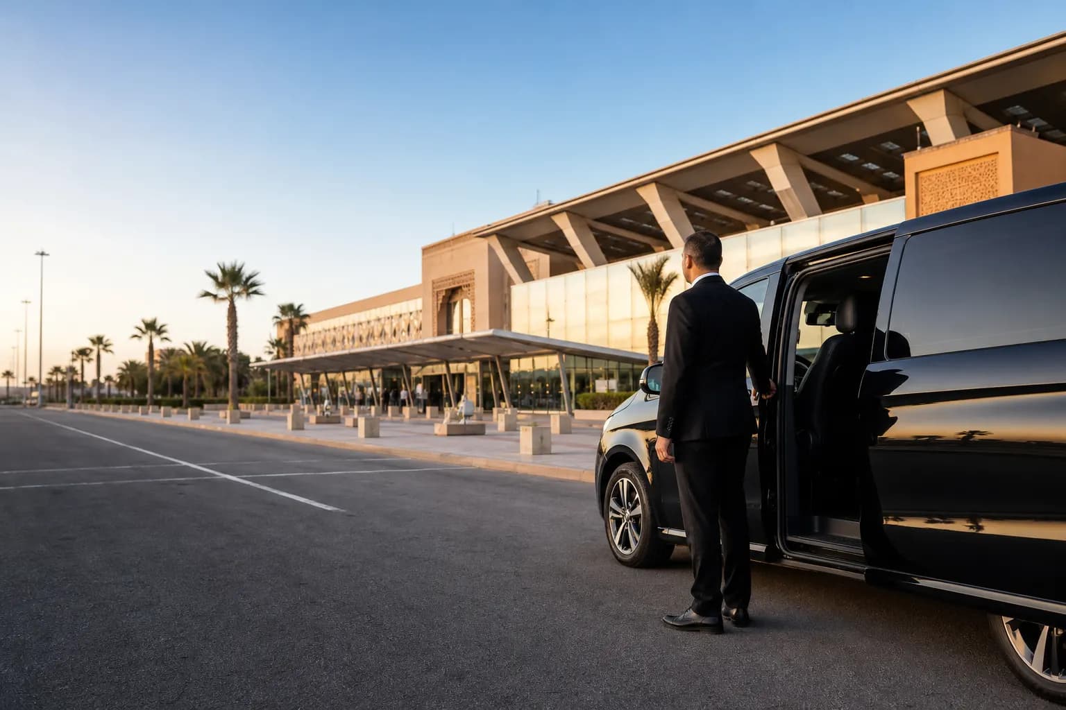 Taxi aéroport Agadir et transfert privé à Al Massira — véhicule privé SafarWay