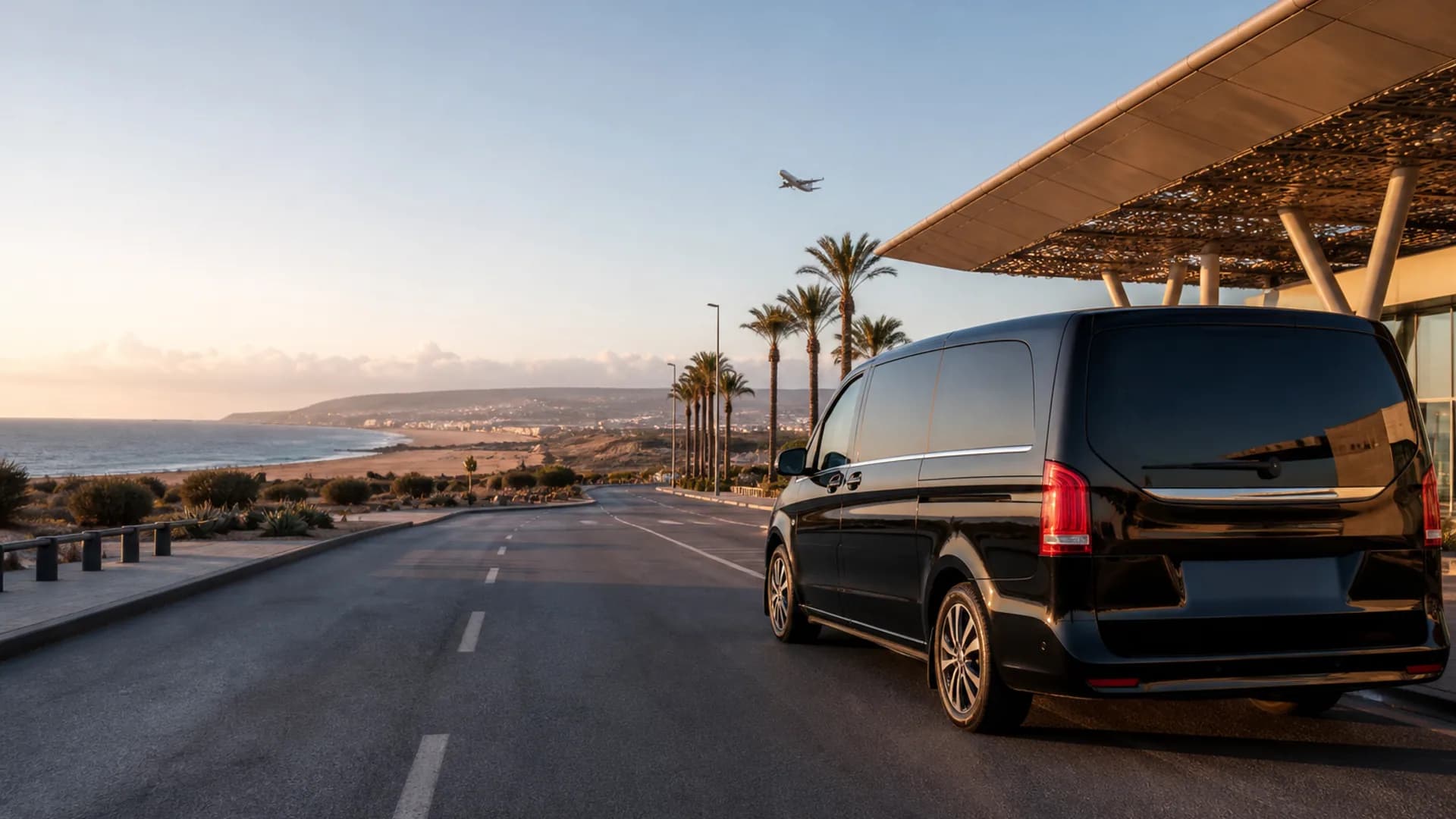 Taxi aéroport Agadir Essaouira : transfert privé — véhicule privé SafarWay