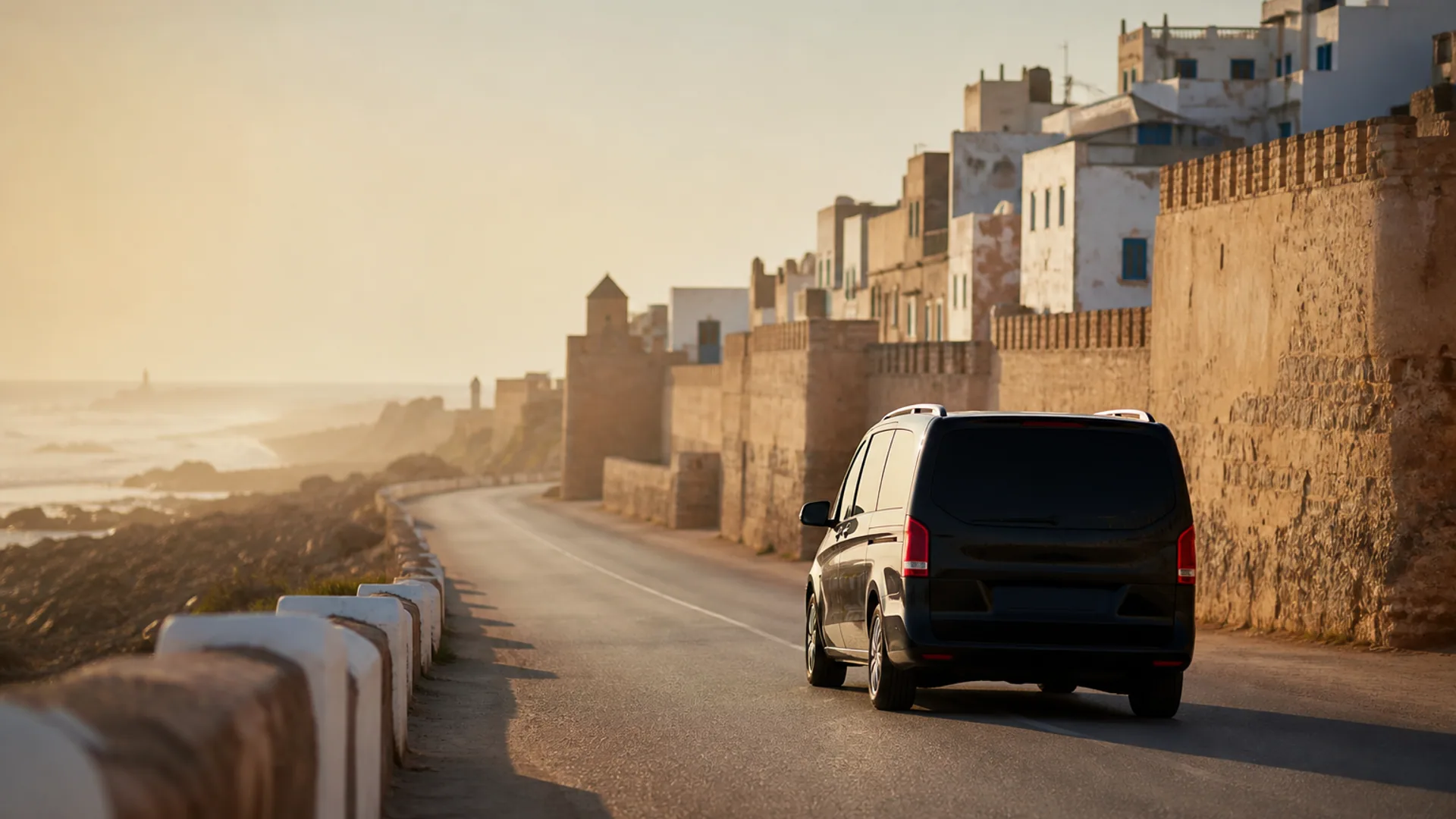 Taxi Essaouira aéroport Marrakech : transfert privé — véhicule privé SafarWay