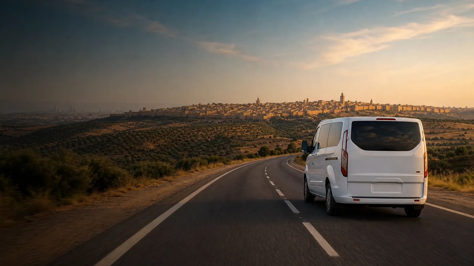 Taxi Casablanca Fès : transfert privé avec chauffeur — véhicule privé SafarWay