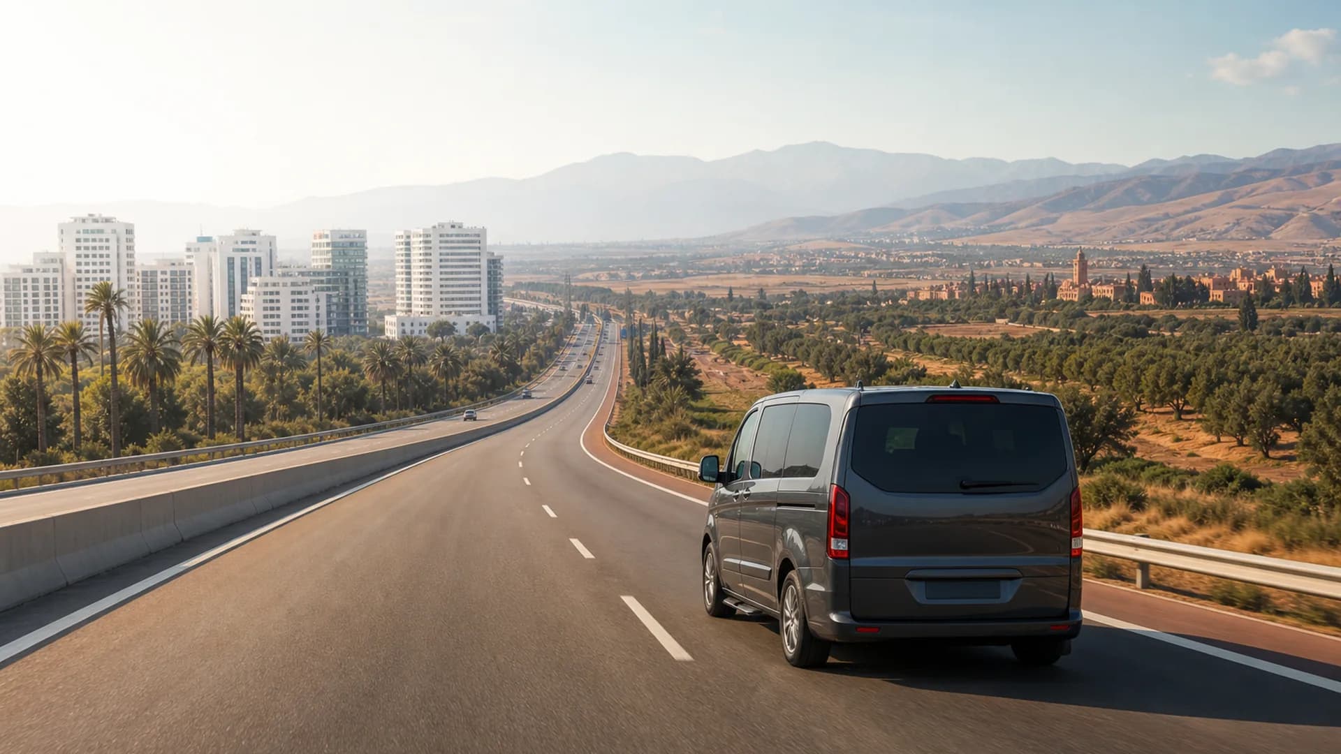 Taxi Casablanca Marrakech : transfert privé avec chauffeur — véhicule privé SafarWay