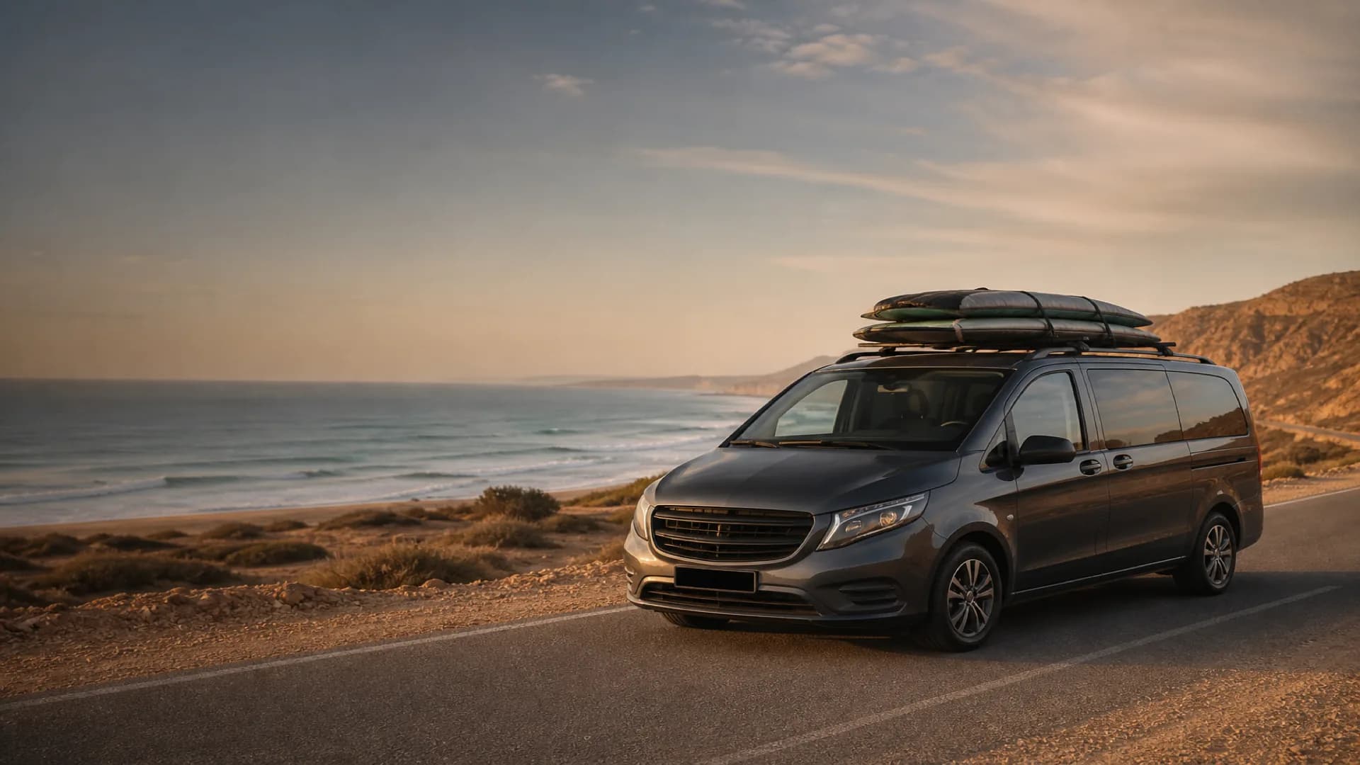 Taxi Essaouira Agadir : transfert privé avec chauffeur — véhicule privé SafarWay