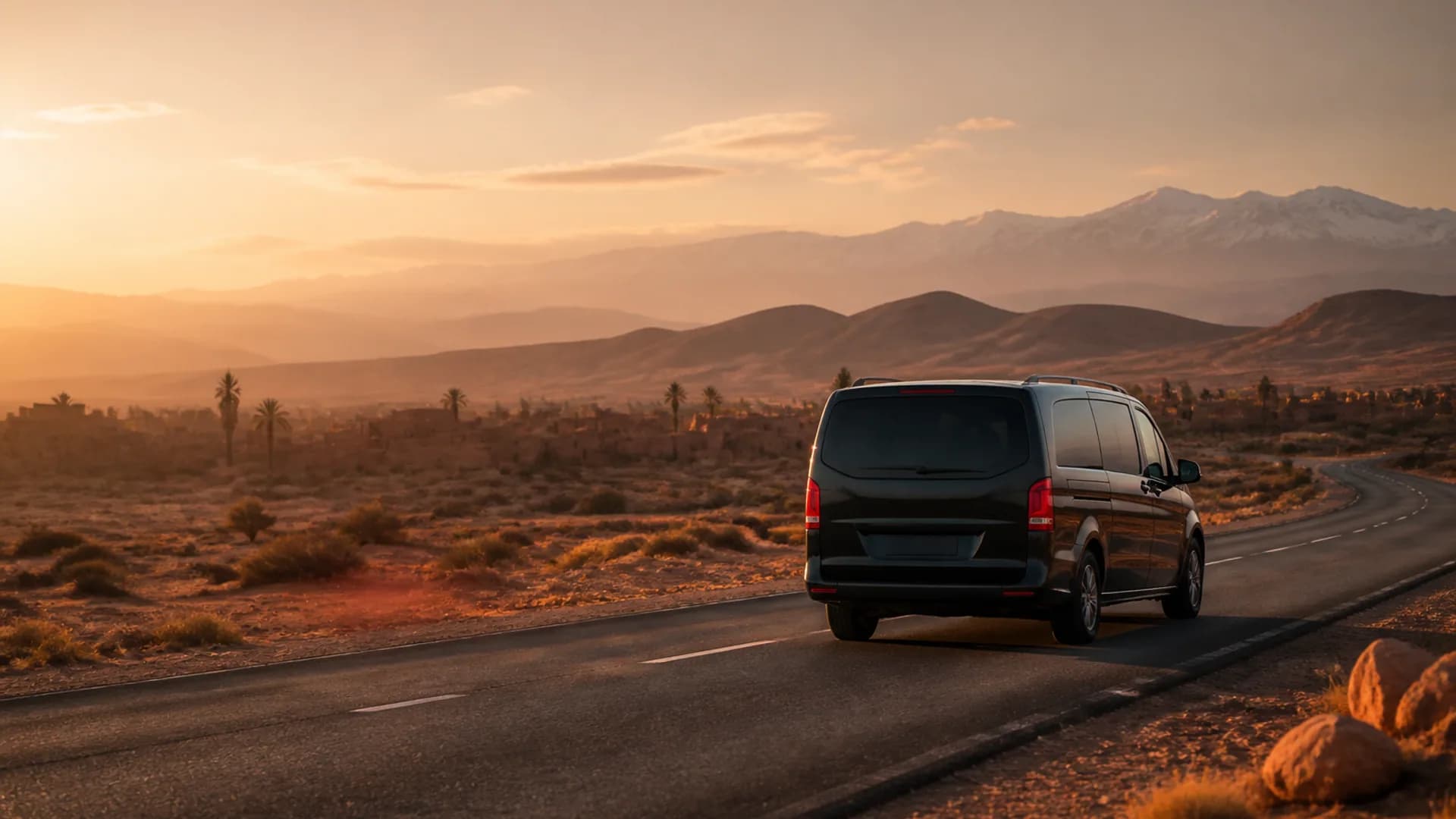 Taxi Marrakech aéroport Casablanca : transfert privé — véhicule privé SafarWay