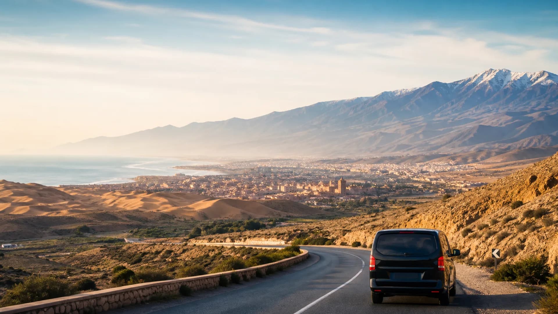 Destinations desservies en transport privé au Maroc — véhicule privé SafarWay