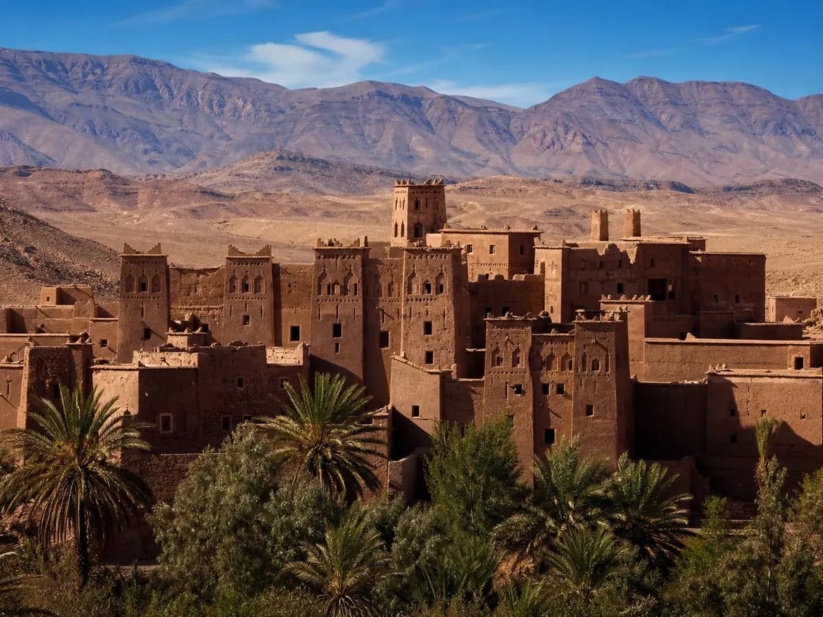 Kasbah d’Ouarzazate sur un trajet privé vers le Sud